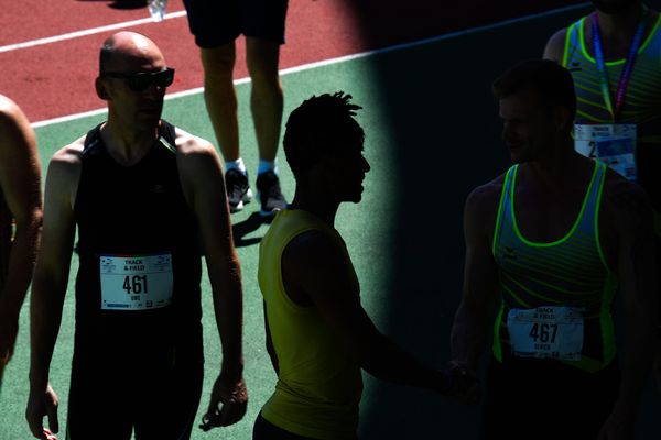 Le Stade Charléty accueille les épreuves d'athlétisme des Gay Games Paris 2018.