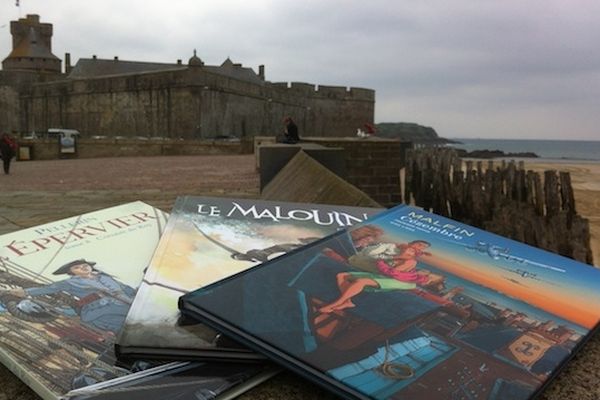 Trois BD qui prennent Saint-Malo sortent à l'occasion de Quai des Bulles