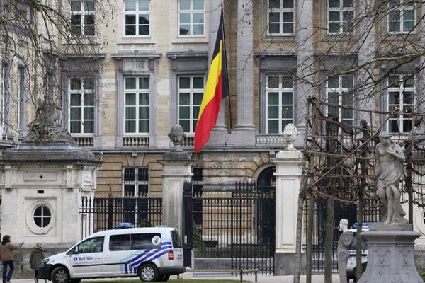 Le Palais de la Nation à Bruxelles ce mardi.