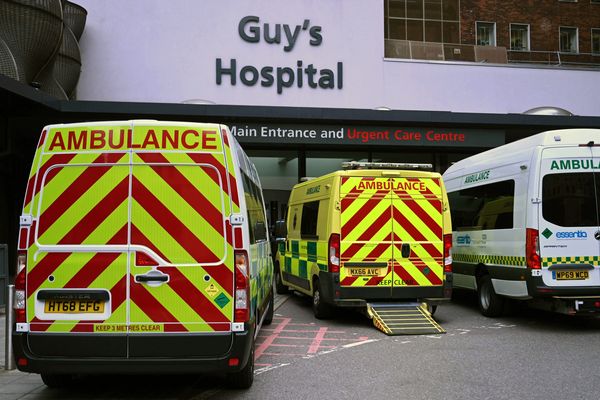 Le Guy's Hospital à Londres ce mercredi.