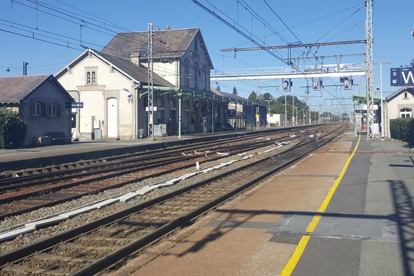 L'avenir de la gare de la Souterraine, dans la Creuse, suscite de nombreuses inquiétudes.