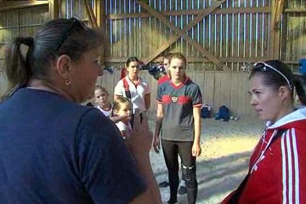 Les cavaliers russes se préparent dans ce club normand qui leur prête un cheval.