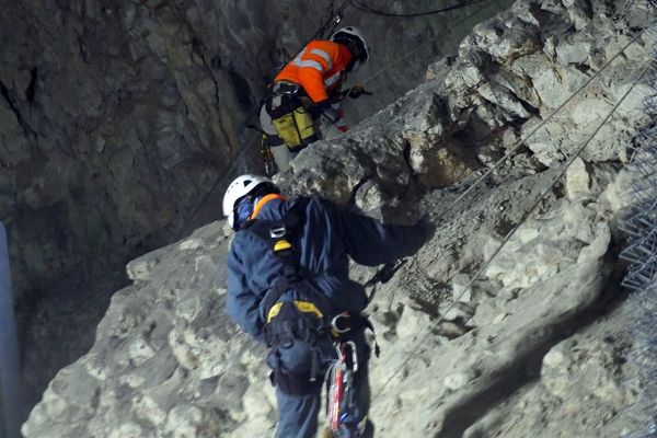 Le chantier est exceptionnel de par sa verticalité.