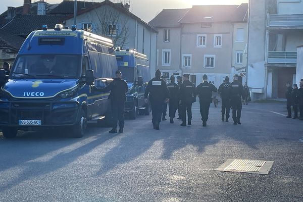 Opération place nette à Saint-Junien, le 27 mars 2024