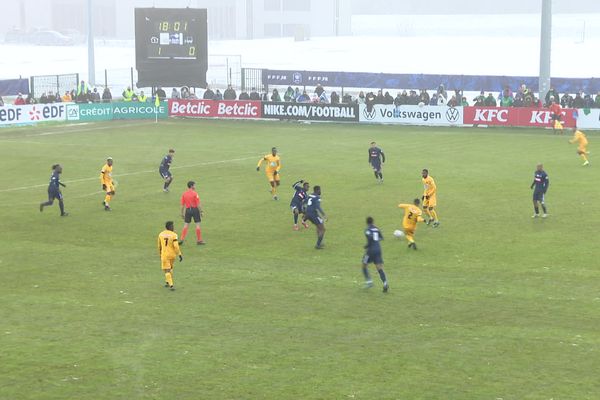 Jura Sud vainqueur face à Saint-Denis en 32èmes de finale de la Coupe de France de football