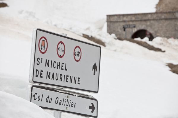 Illustration. Le col du Galibier est fermé pour toute la saison hivernale et rouvrira au printemps 2025.