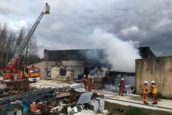 La mobilisation des pompiers a été très importante.