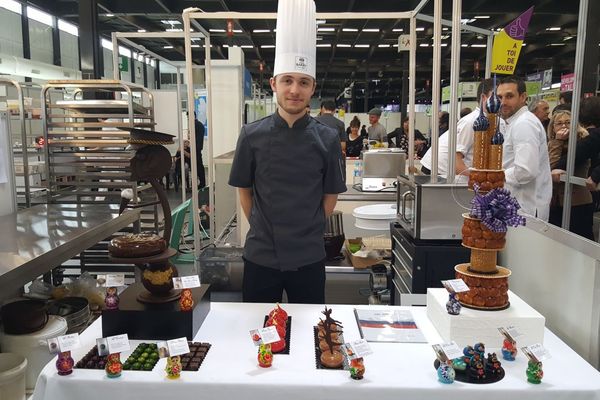 Romain Bert médaille d'or en boulangerie pâtisserie