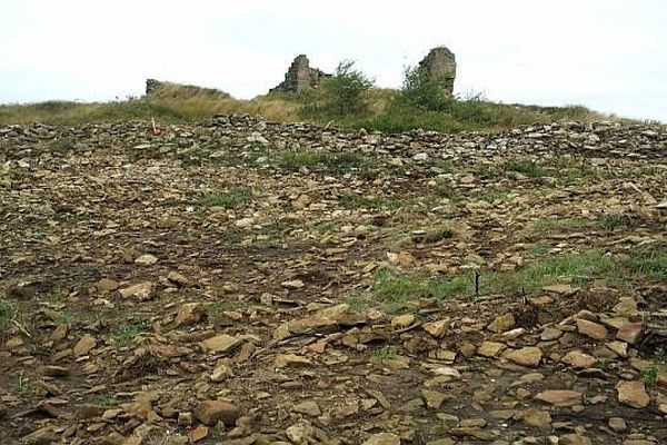 Bouriège (Aude) - un village détruit pour implanter des éoliennes - 17 septembre 2013.