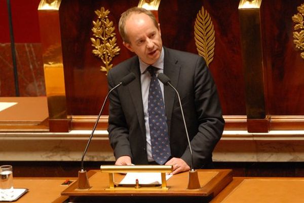 Jean-Jacques Urvoas en séance à l'Assemblée nationale