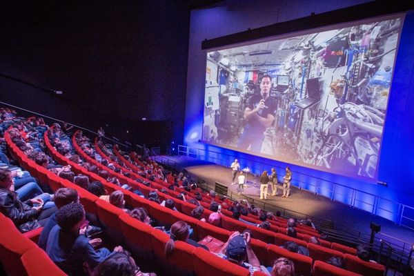 A direct link from the ISS with Thomas Pesquet and students, at the Cité de l'Espace in Toulouse