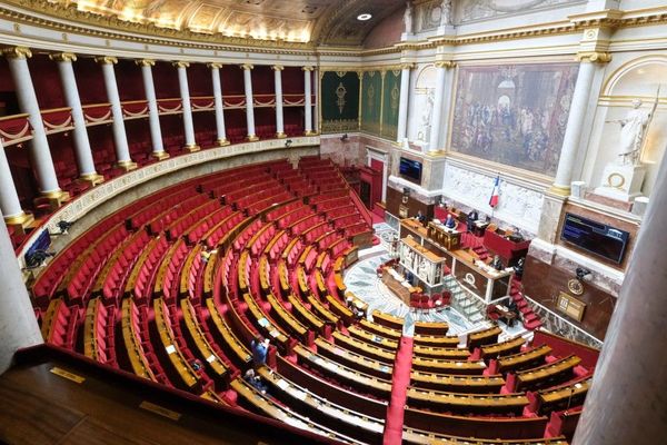 L'hémicycle de l'Assemblée nationale. Photo d'illustration (février 2020).