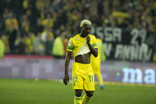 Ismaël Bangoura, match Nantes-Rennes le 23 février 2014