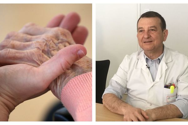 Le Dr Bernard Mercier, chef du service gériatrie au centre hospitalier de Blois