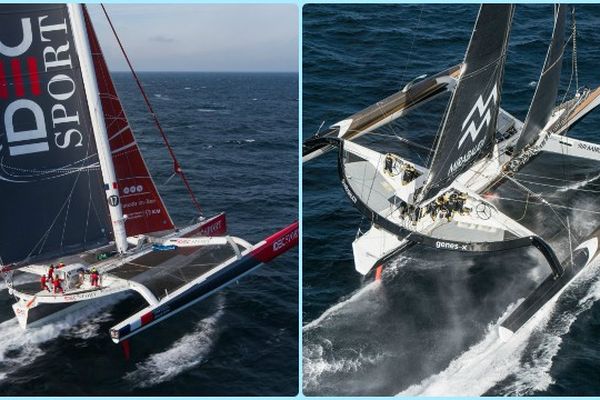 IDEC SPORT et SPINDRIFT 2 vont s'attaquer en même temps au Trophée Jules Verne