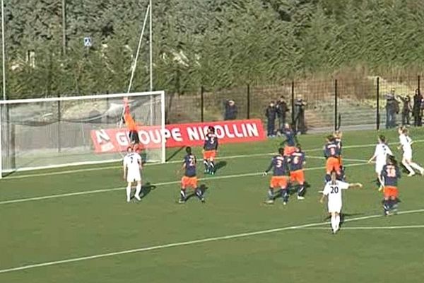 Montpellier : les filles du MHSC - janvier 2012.