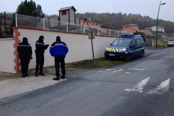 Les gendarmes ont perquisitionné un pavillon à Saliès