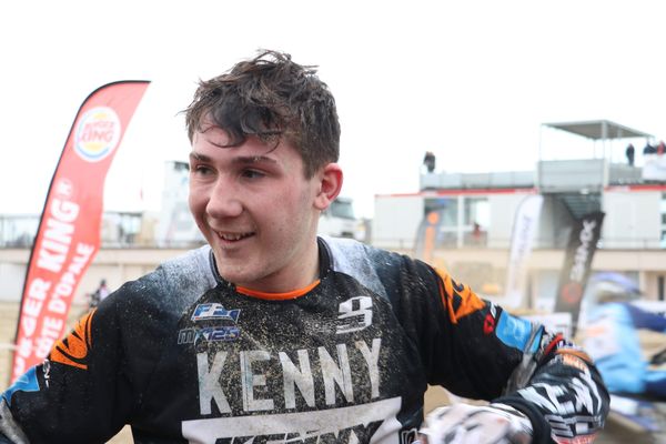 Florian Miot, vainqueur de l'Enduropale juniors