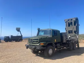 Radar et engin porte-missiles : un dispositif mobile de protection aerienne est déployé dans le massif du Rove à Marseille durant toute la durée des épreuves olympiques