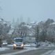 Dans certains coins de la Manche, 10 centimètres de neige recouvraient les routes.