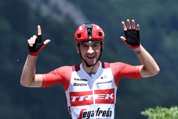 L'Italien Giulio Ciccone a remporté la 8ème étape du Critérium du Dauphiné, entre Le Pont-de-Claix et la Bastille de Grenoble.