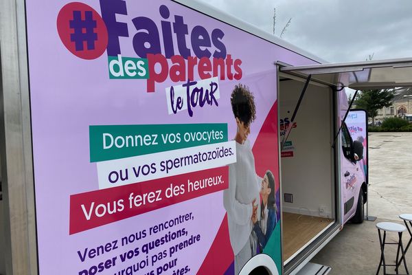 L'opération " Faites des parents" lancée par l'agence de la biomédecine fait escale à Reims ce mercredi 2 octobre 2024.