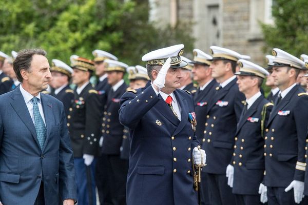 Jean-Louis Lozier, nouveau préfet maritime de l'Atlantique