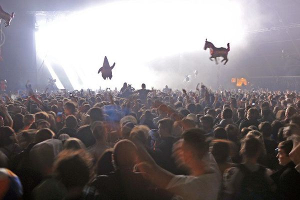 11.000 spectateurs ont assisté à la Rock'N'Beat du Printemps de Bourges, le 25 avril 2015.