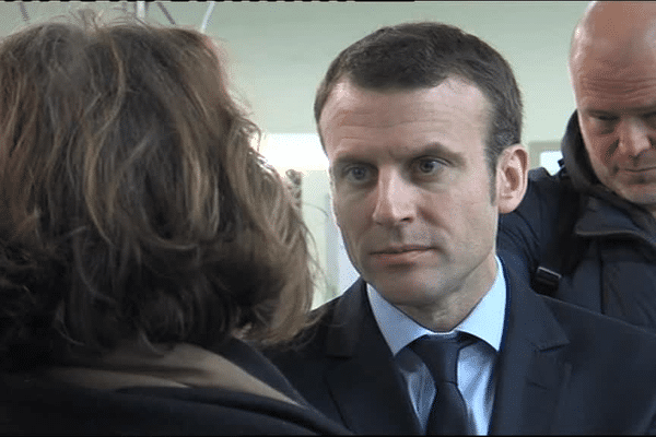 Emmanuel Macron en Isère 