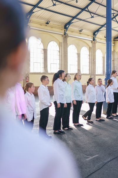 Une cinquantaine d'enfants et quelques adultes participent au "Grand concours des régions 2024" de France 3, vendredi 5 janvier