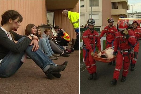 Plusieurs victimes et blessés dans une explosion et une fusillade.