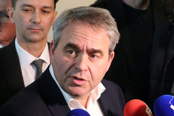 Xavier Bertrand, président de la région des Hauts-de-France, candidat à sa succession et à la présidence de la République.