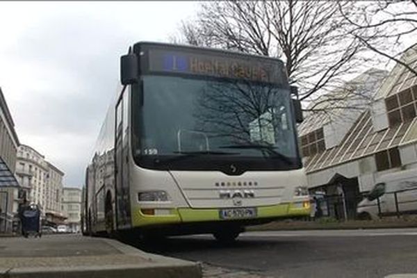 Un bus de la société brestoise Bibus