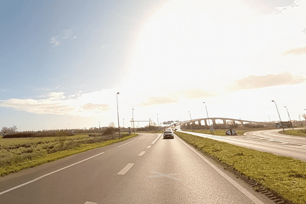 L'accident a eu lieu non loin du pont transbordeur, au niveau de la station de lagunage