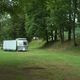 Sur les bords de Dordogne, peu de campeurs motivés pour s'installer sous la pluie