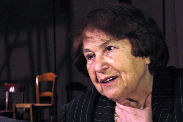 Ida Grinspan, survivante de la Shoah 