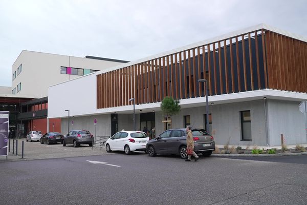 Le nouveau bâtiment de consultations au pôle de santé d'Arcachon.