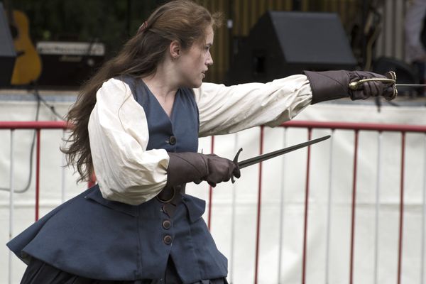 Une troupe de passionnés d'histoire, de costumes et de combats.