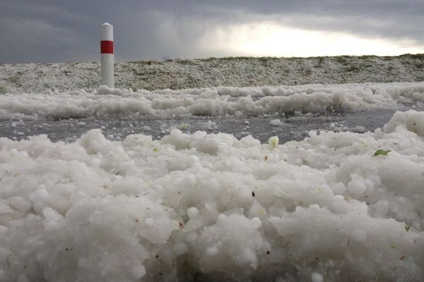 Après l'orage à Seissan (32).