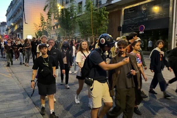 Manifestation pacifiste à Nantes le 30 juin 2024