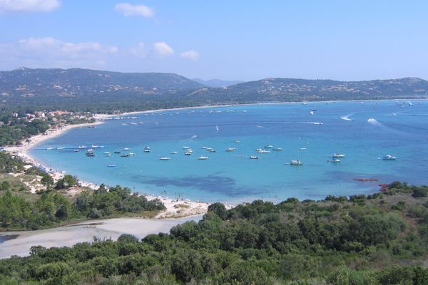 La plage de Saint-Cyprien, à Lecci