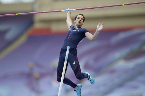 Renaud Lavillenie aux Championnats du Monde à Moscou