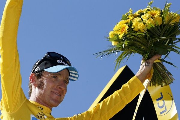 Bradley Wiggins, vainqueur du Tour 2012