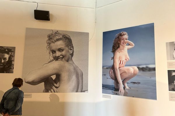 L'exposition Marilyn Monroe, aux espaces EDF Bazacle, à Toulouse (Haute-Garonne), du 31 mai au 3 novembre 2024.