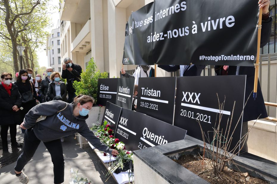 Lille interns demonstrate to denounce their working conditions