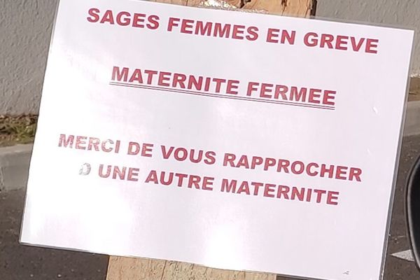 Les patientes sont réorientées vers les maternités voisines