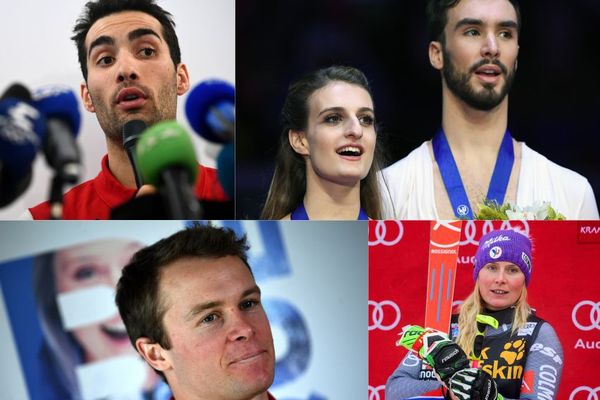 Les princiapales chances de médailles : Martin Fourcade, le couple Papadakis-Cizeron, Alexis Pinturault et Tessa Worley