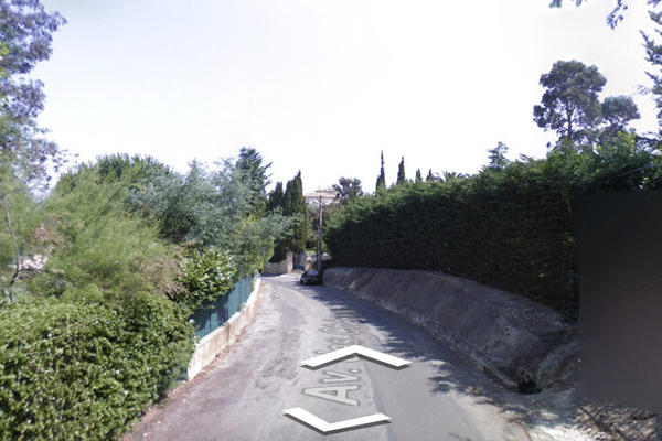 Cambriolage sur les hauteurs de Vallauris, capture écran Google Street