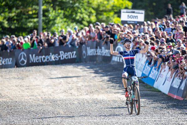 Stéphane Tempier à son arrivée à Mont-Saint-Anne