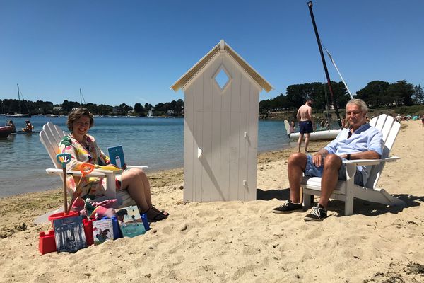 La Cabine de Pages avec Gilles Martin-Chauffier sur l'île aux Moines